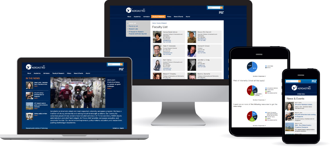 MIT AeroAstro Responsive Design