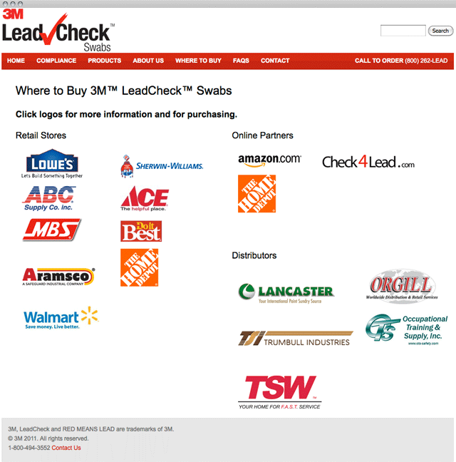 Leadcheck Retailer Finder