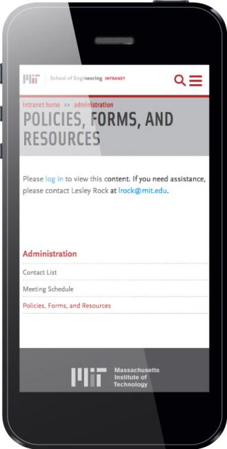 MIT Engineering Intranet